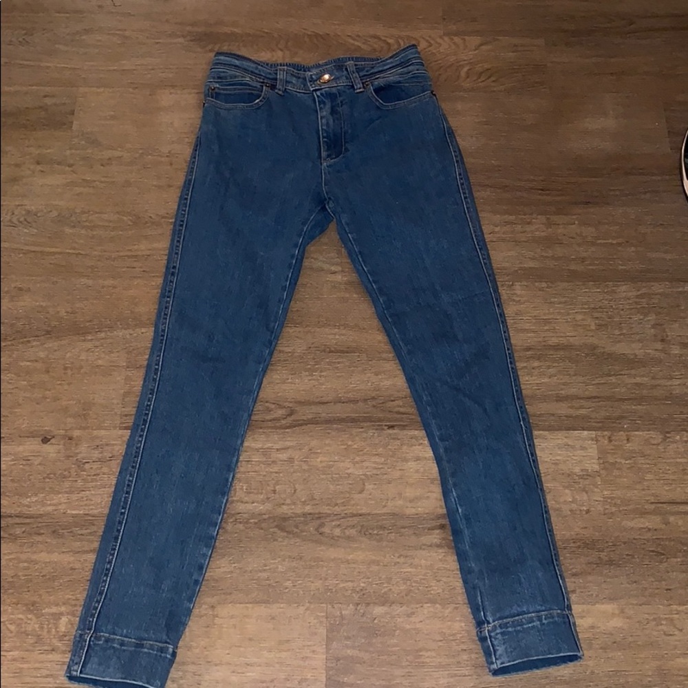 Louis Vuitton High Waisted Skinny Jeans Sz 24